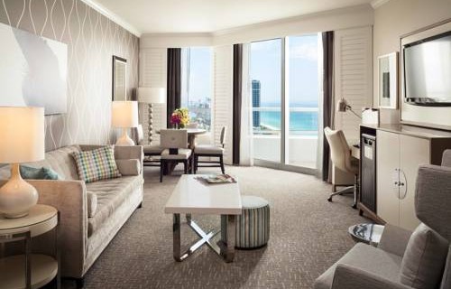 Fontainebleau Beachfront Resort Miami Beach Balcony suites with ocean views